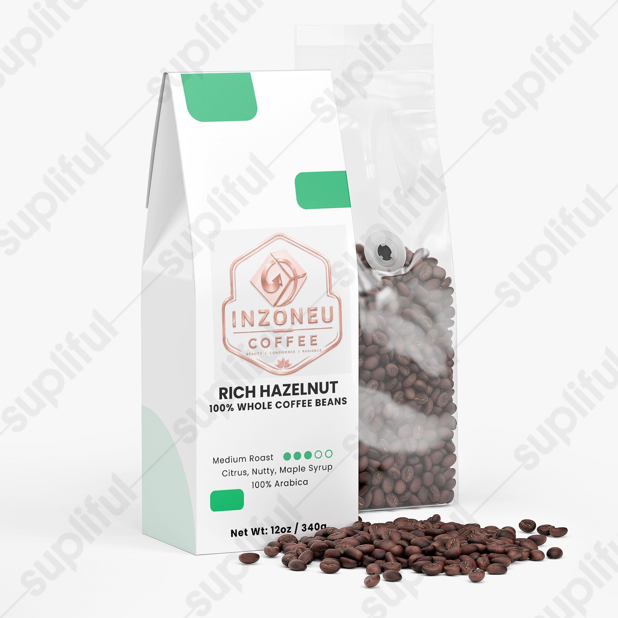 Rich Hazelnut Coffee (Medium Roast)