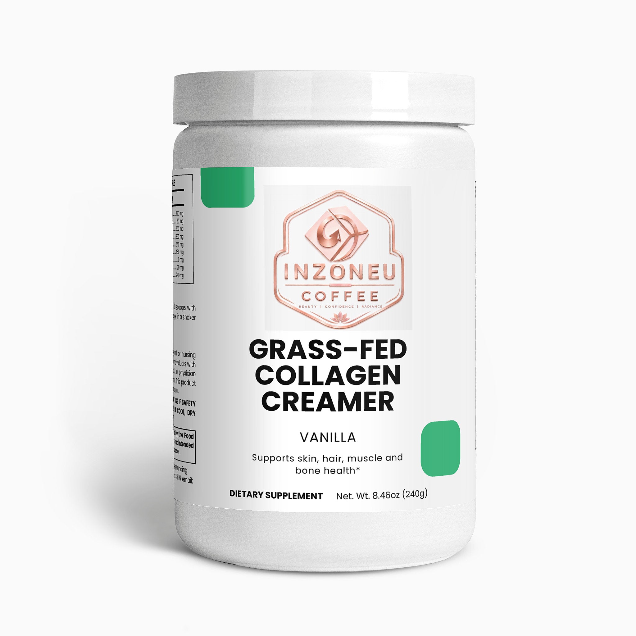 Grass-Fed Collagen Creamer (Vanilla)