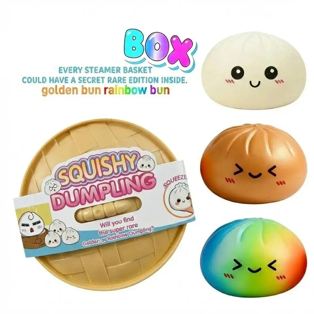 Glitter Dumpling Squishy Stress Relief Sensory Toy