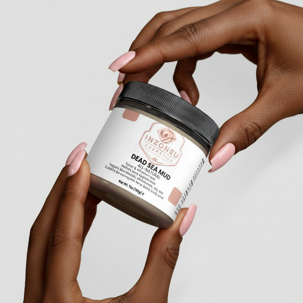 Dead Sea Mud - Black two hands